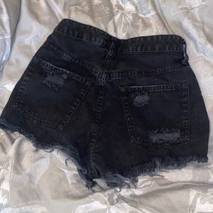 black jeans short
